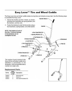 OTC533873 image(0) - DOLLY WHEEL KITS