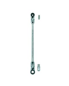 VIMHBR1046 image(0) - Dual Flex Head 1/4? & 3/8? Ratchet with Removable Drives