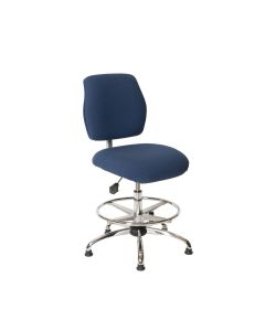 LDS1010449 image(0) - LDS (ShopSol) ESD Chair - Medium Height -  Economy Blue