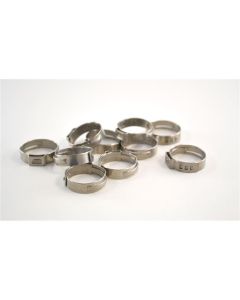 TMRHC8696-10 image(0) - 10/Bag 9 1/6" Open Pinch Clamps (.472" - 9/16")