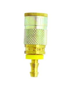 MIL1786-4 image(0) - Milton Industries 1/4" Hose Barb Coupler T-Style