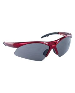 SAS540-0001 image(0) - Diamondback Safe Glasses w/ Red Frame and Shade Lens