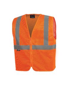 SRWV1025050U-XL - Mesh Safety Vest No Pockets