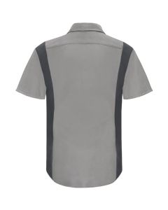 VFISY32GC-RG-XXL image(0) - Men's Long Sleeve Perform Plus Shop Shirt w/ Oilblok Tech Grey/Charcoal, XXL