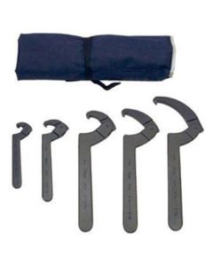 MRTSHW5K image(0) - HOOK STYLE 5PC SPANNER WRENCH SET