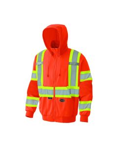 SRWV1060550U-L - Hi-Viz Fleece Zip Hoodie