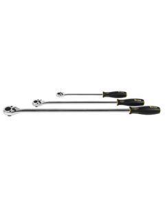 TIT11360 image(0) - 3 Pc. Extra Long Slim Head Ratcheting Set