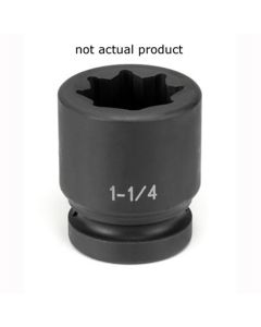 GRE4548S image(0) - SOC 1-1/2 1"D IMP 8PT BLK