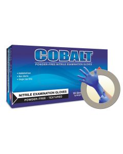 MFXN192 image(0) - GLOVE COBALT N19 NITRILE M 100PK