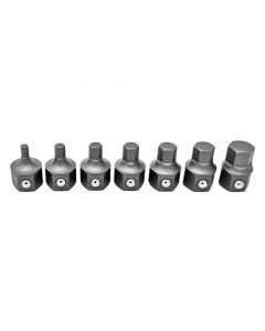 CTA5057 image(0) - 7 Pc. Stubby Metric Hex Bit Set