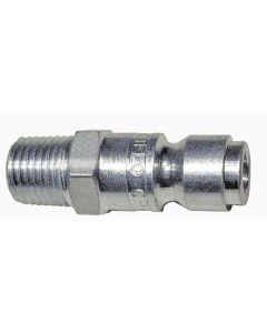 AMFCP7-10 image(0) - 3/8" Coupler Plug with 1/4" Male threads Automotive T style- Pack of 10