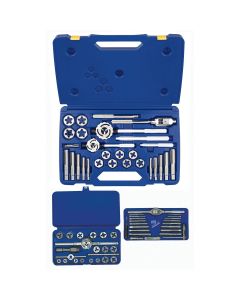 HAN97606 image(0) - 66 PC. FRACTIONAL TAP & HEX DIE SET