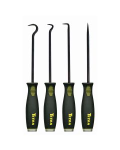 TIT17224 image(0) - 4PC JUMBO BOLSTERED PICK HOOK SET