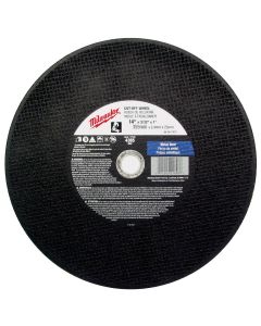 MLW49-94-1275 image(0) - 12" x 1/8" x 1" Cut-Off Wheel (Type 1)