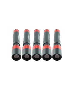 KTI73368-5PK image(0) - 5 pack of Rechargeable 250 Lumen Flashlight CREE LED XPG