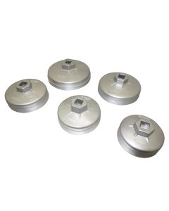 KTI73645 image(0) - Oil Filter Cap Wrench Set 5 pc