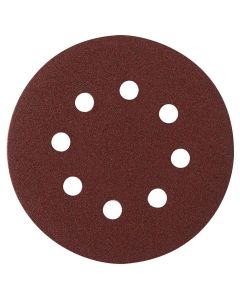 8" PSA 40GR VAC SANDING DISCS 25/PK