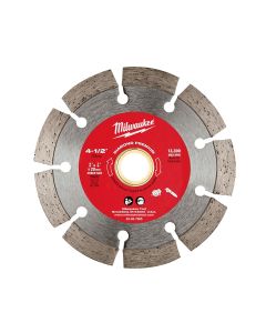 MLW49-93-7005 image(0) - Milwaukee Tool 4 1/2" Diamond Premium Segmented