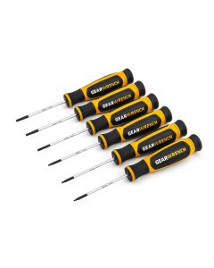 KDT80056H image(0) - 6 Pc. Torx® Mini Dual Material Screwdriver Set