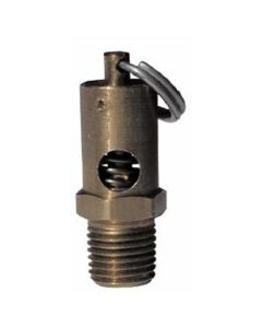 ACMA2560 image(0) - 70 PSI SAFETY VALVE FOR COMPRESSORS,1/4"NPT