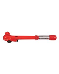 WIH30138 image(0) - Insul. Ratcheting Torque Wrench 3/8" Drive, 5-50 Nm, 4-37 ft./lbs.