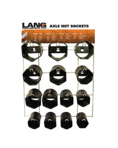 KAS1290 image(0) - Lang Tools (Kastar) 14PC Axle Nut Display