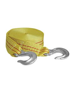 KTI73803 image(0) - K Tool International Tow Strap With Forged Hooks 2in. x 25ft. 10,000lb