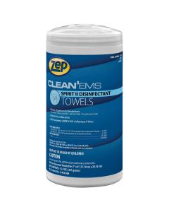 ZEP650880 image(0) - Clean’Ems Spirit II Disinfectant Towels