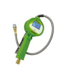 AST3018GR image(0) - Digital Tire Inflator w/ Stainless Steel Hose & Push-Lock Coupler Chuck - Green