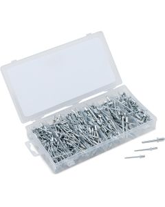 TIT45228 image(0) - 500-PC ALUMINUM RIVET ASSORTMENT