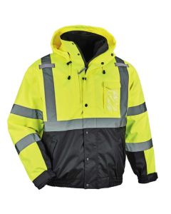 ERG25599 image(0) - 8381 5XL Lime Type R Class 3 3-in-1 Bomber Jacket