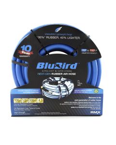 BLBBB12100 image(0) - BluBird Air Hose 1/2 in. x 100 ft., 1/2 in. MNPT