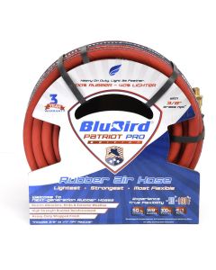 BLBPP3850 image(0) - BluBird Patriot Pro Air Hose 3/8 in. x50 ft. 300 P