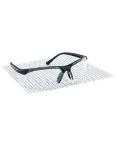 SAS541-2000 image(0) - Sidewinder 2.0x Readers Safe Glasses w/ Black Frame and Clear Lens in Polybag