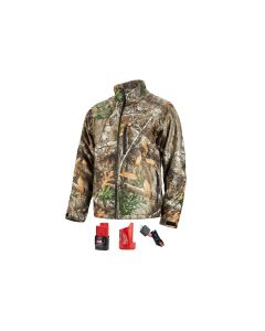 MLW222C-21S image(0) - M12 HEATED QUIETSHELL JACKET KIT, SIZE SMALL (REALTREE CAMO)