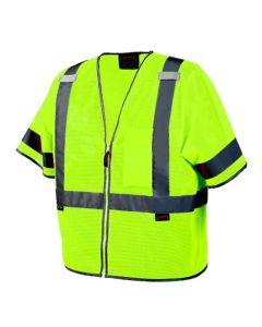 SRWV1023960U-2XL - Mesh Short Sleeve Safety Vest