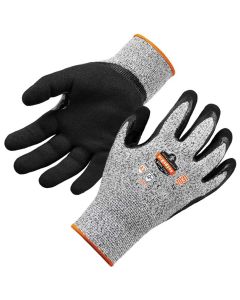 ERG17982 image(0) - 7031 S Gray Nitrile-Coated Cut-Resis Gloves A3 Level