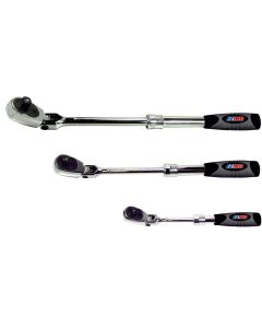 EZRMR482FL image(0) - 3 Piece Locking Flex Head/Extenable Ratchet set