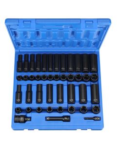 GRE1243RD image(0) - 3/8" Drive 43 Piece Standard/Deep SAE/Metric Set