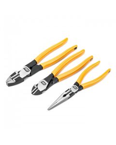 KDT82202 image(0) - 3 Pc Electricians Pitbull Plier Set