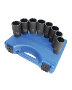 AST78868 image(0) - 8pc 12-Point Axle Nut Socket Set