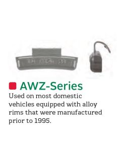 PWWAW250Z image(0) - Wegmann Automotive 2.5 oz. AW-Series Zinc (Box of 25)