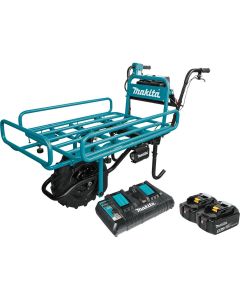 MAKXUC01PTX2 image(0) - 18V Cordless Power-Assisted Flat Dolly Kit (5.0AH)