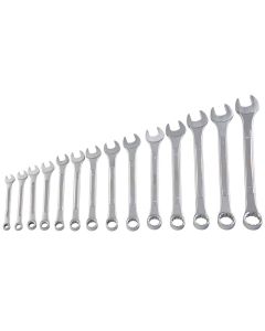 SUN9715A image(0) - 14 Pc. Metric Raised Panel Combination Wrench Set