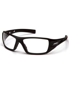 PYRSB10410D - Pyramex Safety - Black Frame/Clear Lens