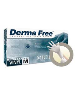 MFXDF-850S image(0) - DERMAFREE VINYL EXAM GLOVES S