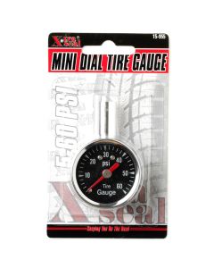 XSL15-955 image(0) - MINI DIAL TIRE GAUGE, CARDED