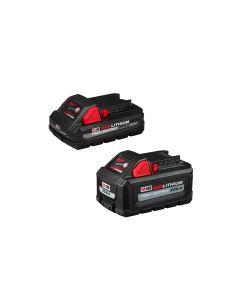 MLW48-11-1865S image(0) - Milwaukee Tool M18 High Output 2Pk 6.0AH 3.0AH