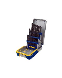 HAN3018004 image(0) - 29 PC DRILL BIT INDUSTRIAL SET CASE BLACK OXIDE