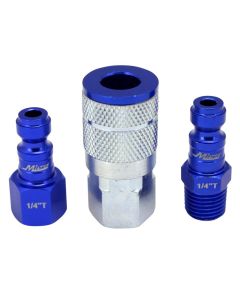 MILS-303TKIT image(0) - 3 pc. ColorFit Set, T-style Blue, 1/4"